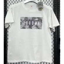 2025 Jordan White High Quality Casual T-Shirt  T175