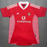 2002/03 Benfica Home Red Retro Soccer Jersey