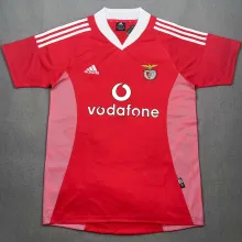 2002/03 Benfica Home Red Retro Soccer Jersey