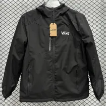 2025 VANS Velvet Thickened warm Black Outdoor Jackets #F7加绒冲锋衣