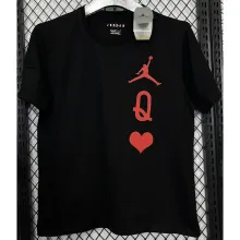 2025 Jordan Black High Quality Casual T-Shirt   T179