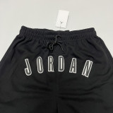2025 Jordan Black Pure Cotton Fabric Casual Short Pants M005