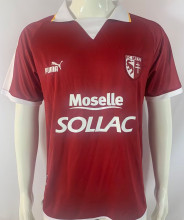 2003/04 FC Metzy Home Red Retro Soccer Jersey 梅斯