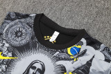2025 Brazil Vest Training Jersey(A Set)