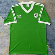 1986 Ireland Home Green Retro Soccer Jersey