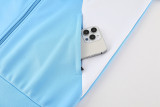 2025 AD~  Sky Blue Kids Jacket Tracksuit