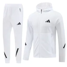 2025 NK~ White Hoody Zipper Jacket Tracksuit