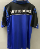 1999 Flamengo GK Blue Retro Soccer Jersey