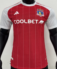 2024/25 Colo-Colo Third Red Player Version Soccer Jersey