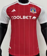 2024/25 Colo-Colo Third Red Player Version Soccer Jersey