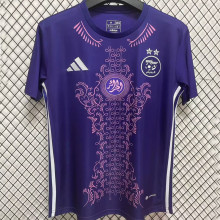 2025 Algeria Special Edition Purple; Fans Soccer Jersey