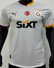 2024/25 Galatasaray Away White Player Version Soccer Jersey