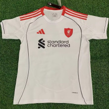2025/26 LFC Away White Fans Soccer Jersey