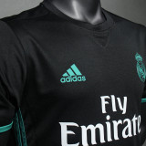 2017/18 RM Away Black Retro Player Version Soccer Jersey 球员版