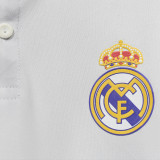 2016/17 RM White Home Retro Player Version Long Sleeve Jersey 球员版
