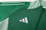 2025 Ad~ Green Jacket Tracksuit