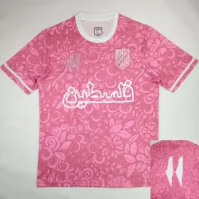 2025/26 FC Palestine Pink Fans Soccer Jersey  背后带11