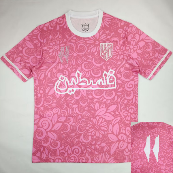 2025/26 FC Palestine Pink Fans Soccer Jersey  背后带11