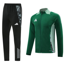 2025 Ad~ Green Jacket Tracksuit