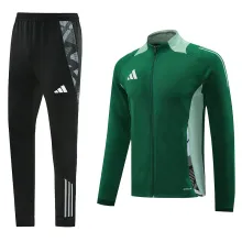 2025 Ad~ Green Jacket Tracksuit