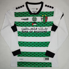 2024/25 Palestino Green White  Long Sleeve Soccer Jersey
