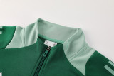 2025 Ad~ Green Jacket Tracksuit
