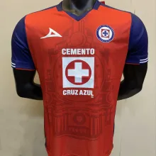 2024/25 Cruz Azul Third Red  Player Soccer Jersey
