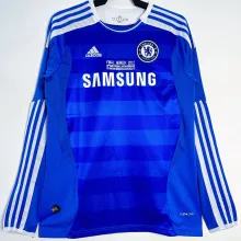 2011/12 CFC Home Retro Long Sleeve Retro Soccer Jersey