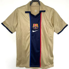 2001/02 BA Away Gold Retro Soccer Jersey