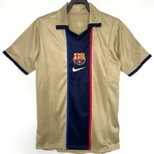 2001/02 BA Away Gold Retro Soccer Jersey