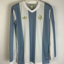 2024/25 Argentina 50th Anniversary Edition Long Sleeve Fans Jersey
