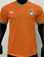 2025 Ivory Coast Home Orange Player Version Jersey