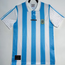 1994 Argentina Home Retro Soccer Jersey