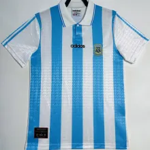 1994 Argentina Home Retro Soccer Jersey