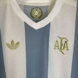 2024/25 Argentina 50th Anniversary Edition Long Sleeve Fans Jersey