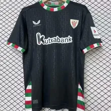 2024/25 Bilbao AT 4Th Black Fans Soccer Jersey