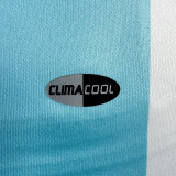 2006 Argentina Home Retro Long Sleeve Soccer Jersey
