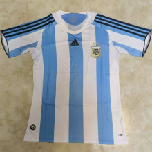 2008/10 Argentina Home Retro Retro Soccer Jersey