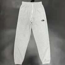 2025 TNF Grey Pure Cotton Sports Trousers Zipper style