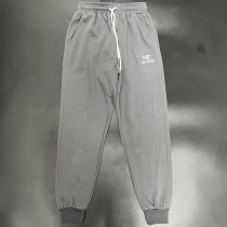2025 Bird Home Grey Cotton sports ankle pants style