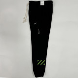 2025 Nk~ Black Pure Cotton Sports Trousers Zipper style