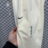 2025 Nk~ Off-White Pure Cotton Sports Trousers Zipper style