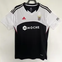 2013/14 Benfica Away Black Retro Soccer Jersey