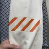 2025 Nk~ Off-White Pure Cotton Sports Trousers Zipper style
