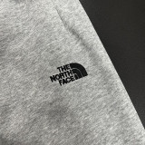 2025 TNF Grey Pure Cotton Sports Trousers Zipper style