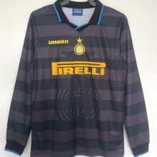 1997/98 In Milan Third Away Retro Long Sleeve Soccer Jersey