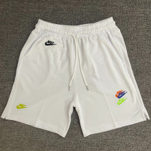 2025 NK White Embroidered Multicolor Logo Casual Short Pants CN02白