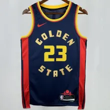 2025 Warriors GREEN #23 City Edition NBA Jerseys