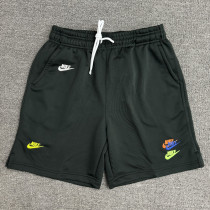 2025 NK Black Embroidered Multicolor Logo Casual Short Pants CN02黑