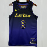 2025 Lakers JAMES #6 City Edition NBA Jerseys